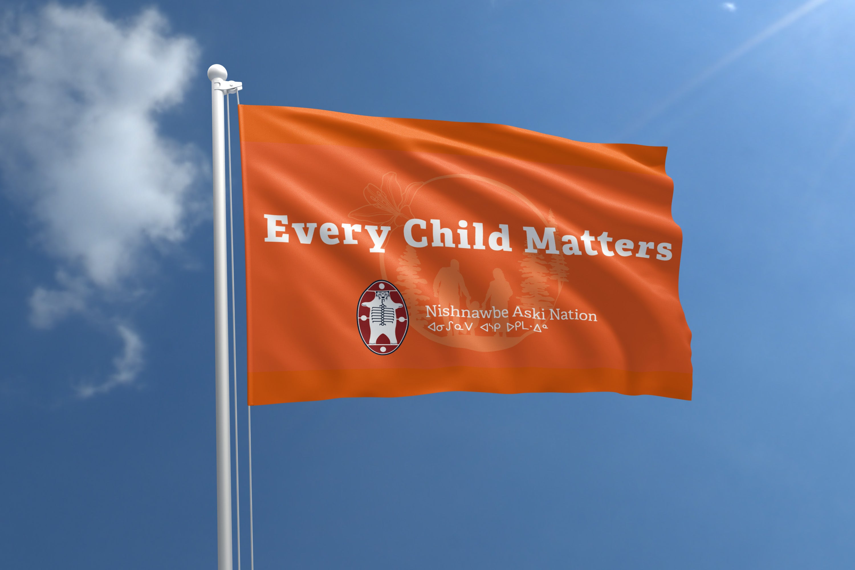 Every Child Matters Flag – Nishnawbe Aski Nation