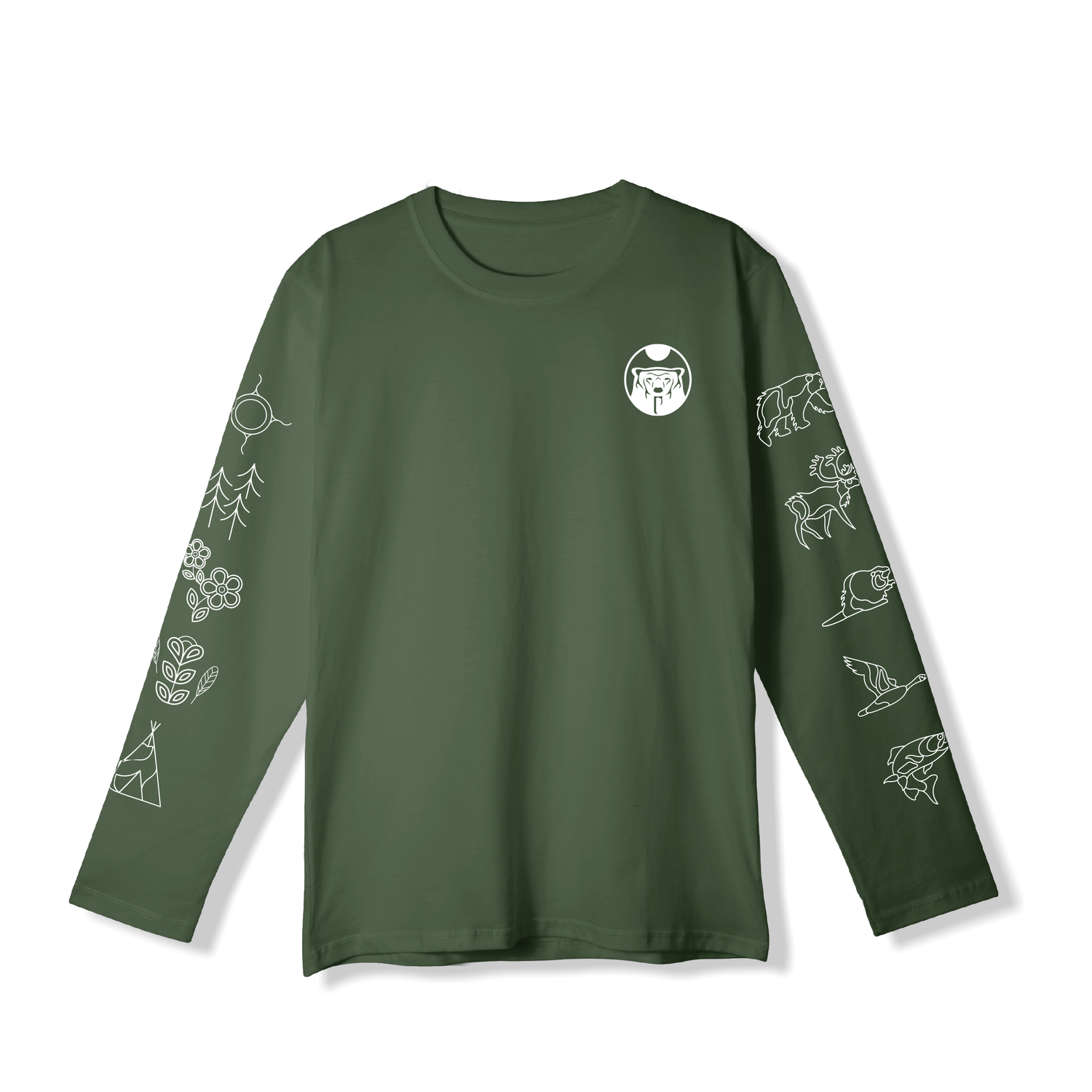 NAN Green Long Sleeve Shirt