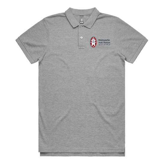 NAN Logo Grey Polo