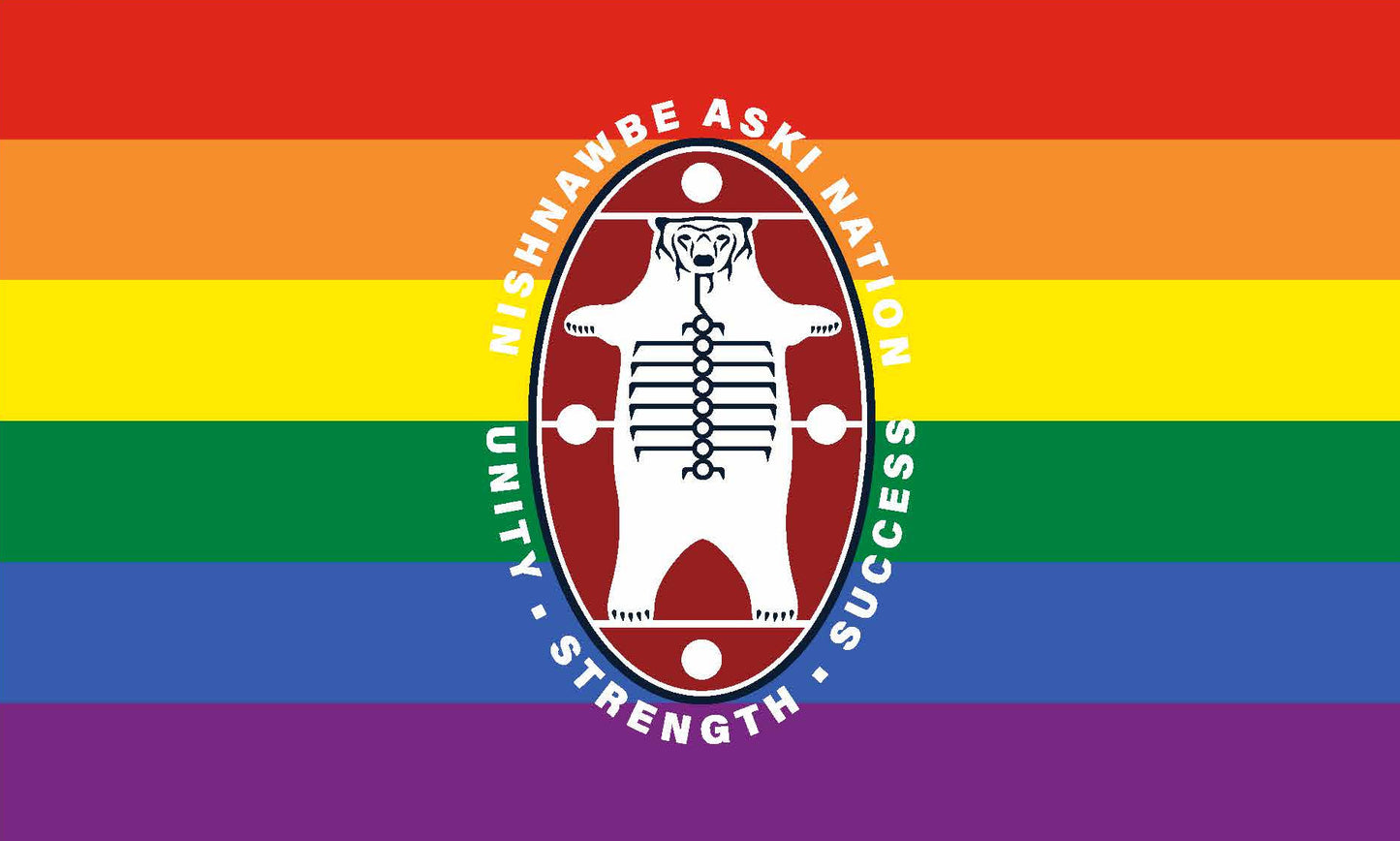 NAN Logo Pride Flag